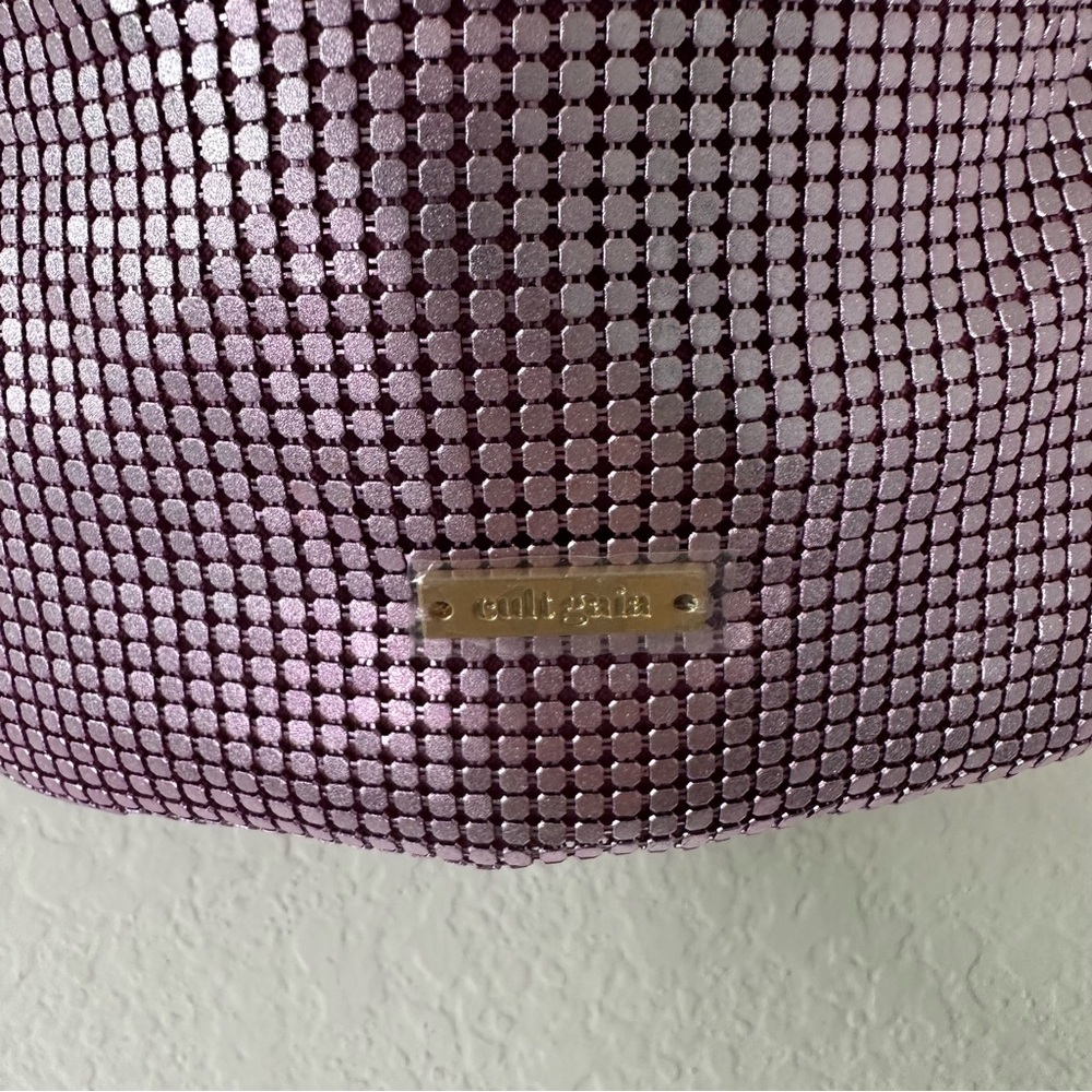 NWOT Cult Gaia HERA SHOULDER BAG Pink - Picture 3 of 10